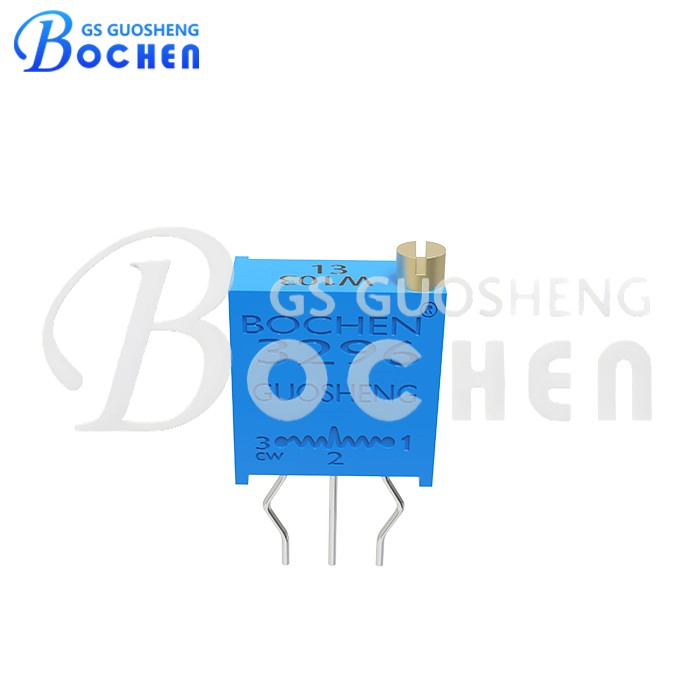 BOCHEN 3296W-B 0.5 Вт подстроечный потенциометр из металлокерамики с изогнутыми выводами
