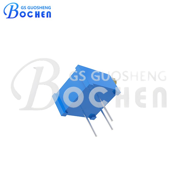 BOCHEN 3299P 10 кОм 0,5 Вт боковая регулировка 3299P-1-103 многооборотный металлокерамический подстроечный резистор (триммер)