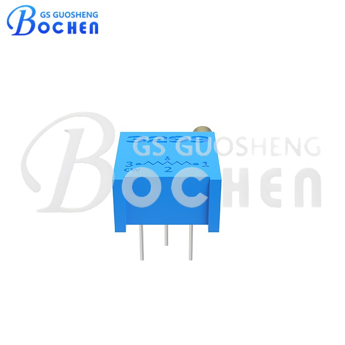 BOCHEN 3299P 10 кОм 0,5 Вт боковая регулировка 3299P-1-103 многооборотный металлокерамический подстроечный резистор (триммер)