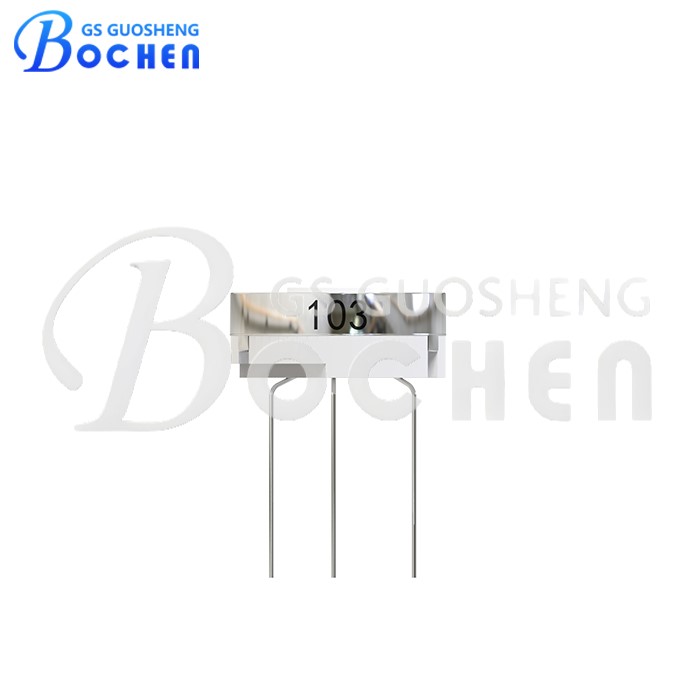 BOCHEN 3329P 0.5 Вт 5К 10К 20K 50K 100K 1/4″ круглый однооборотный металлокерамический подстроечный резистор (триммер)