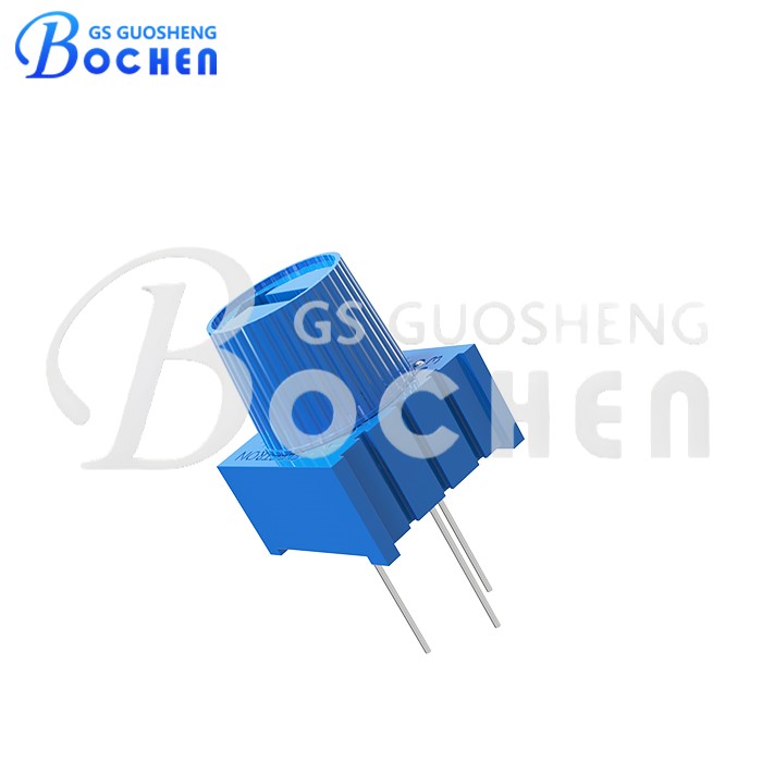 BOCHEN 3386P-T 0.5 Вт 10 кОм Прецизионный однооборотный металлокерамический подстроечный потенциометр с ручкой
