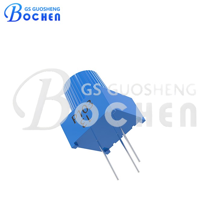 BOCHEN 3386P-T 0.5 Вт 10 кОм Прецизионный однооборотный металлокерамический подстроечный потенциометр с ручкой