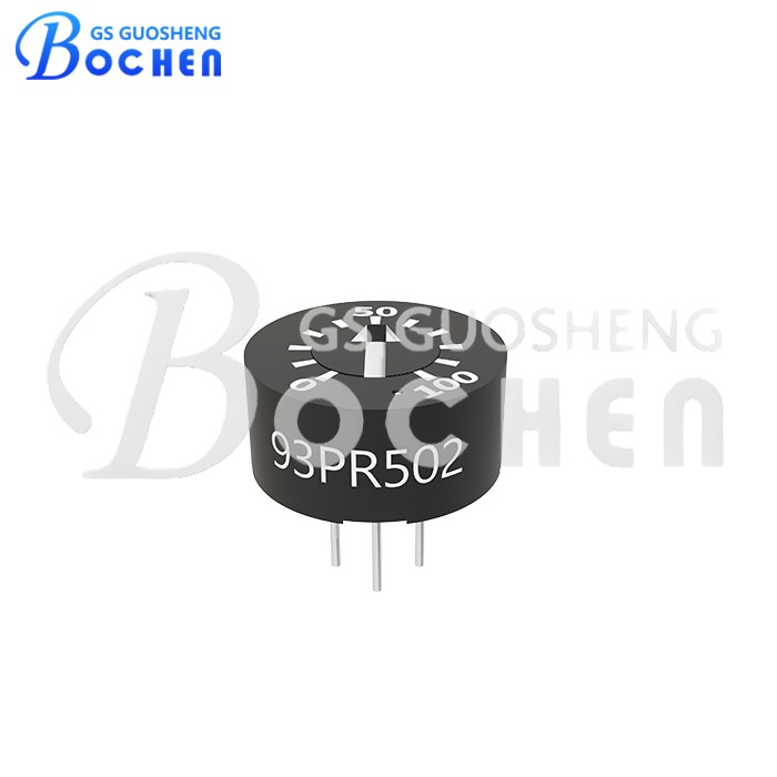 BOCHEN 93PR502LF 1 Вт, 10 кОм, 1/2 дюйма, прецизионный однооборотный триммерный потенциометр из кермета