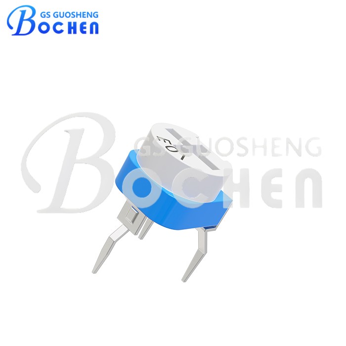 BOCHEN RM065 100 Ом, углеродно-пленочный потенциометр, однооборотный переменный резистор