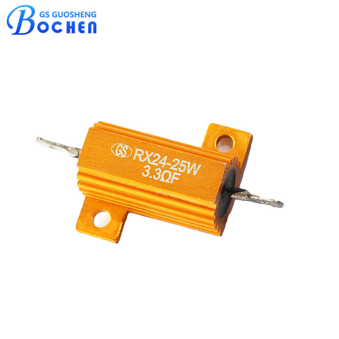 BOCHEN RX24 25W 100R резистор с выводными клеммами, проволочный, для мотора