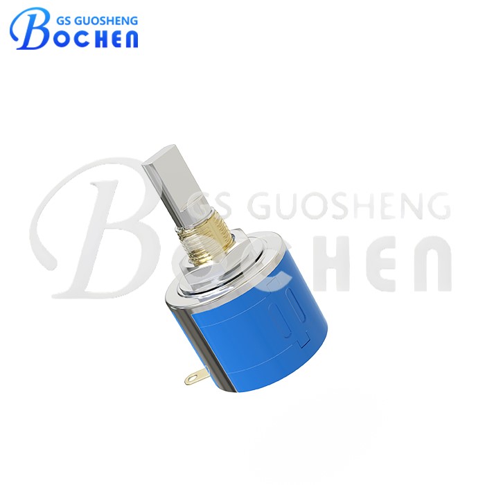 BOCHEN WXD10, 2 Вт, 10 кОм, 10 витков, прецизионный проволочный потенциометр с плоским валом