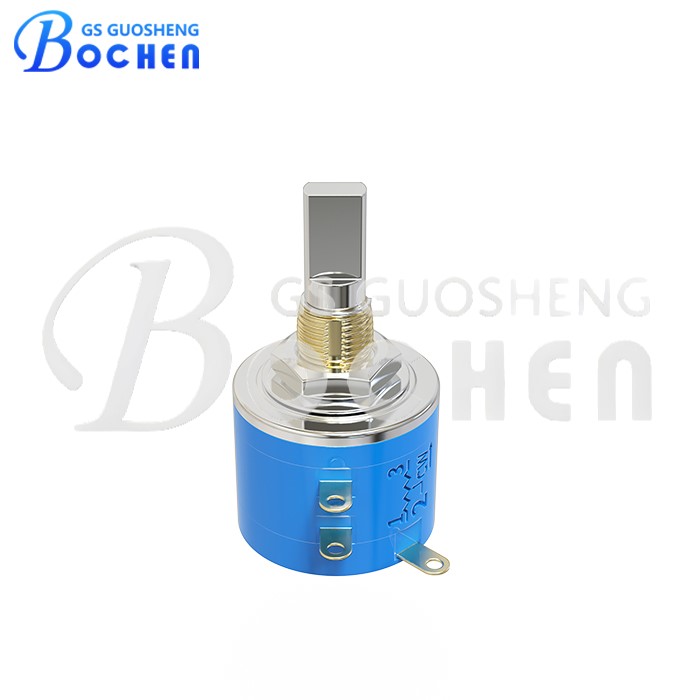 BOCHEN WXD10, 2 Вт, 10 кОм, 10 витков, прецизионный проволочный потенциометр с плоским валом