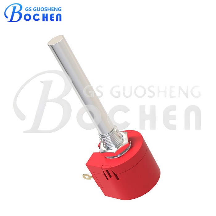 Прецизионный потенциометр Bochen WX118, 1 Вт, однооборотный, 5 кОм/10 кОм, с удлинённым валом
