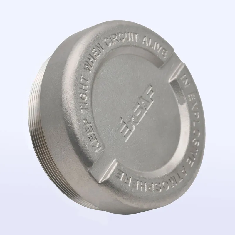 Взрывозащищенная металлическая заглушка