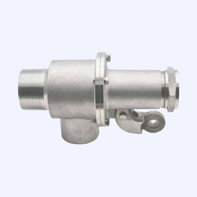 Поворотный переключающий клапан для жидкостей из нержавеющей стали