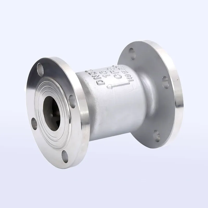 Фланцевый вертикальный обратный клапан