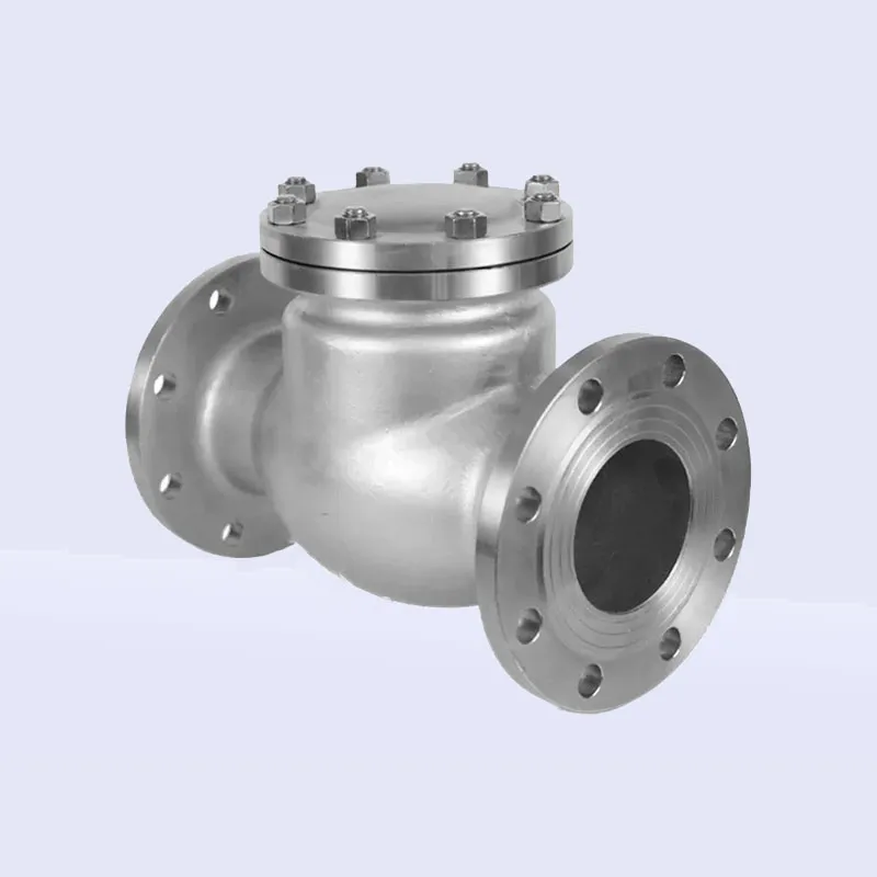 Фланцевый поворотный обратный клапан