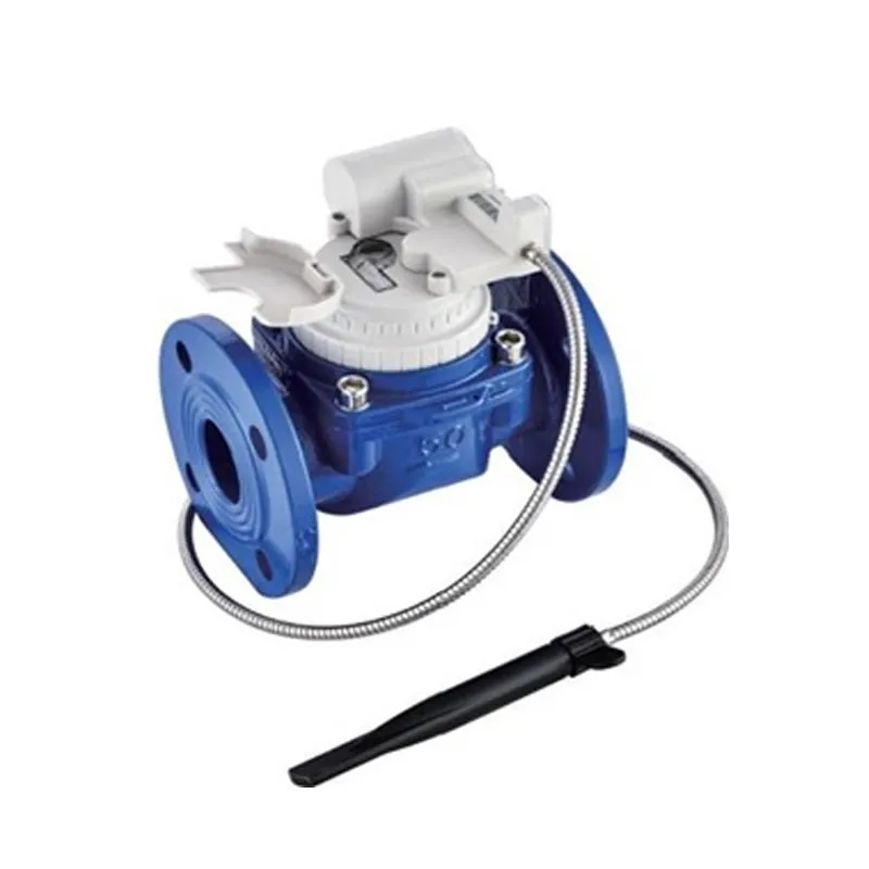 Дистанционный горизонтальный винтовой счетчик воды большого диаметра