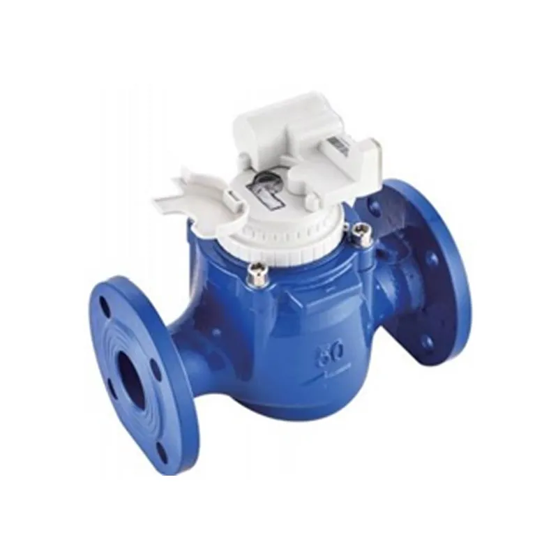 Дистанционный счетчик воды большого диаметра с вертикальной винтовой крыльчаткой