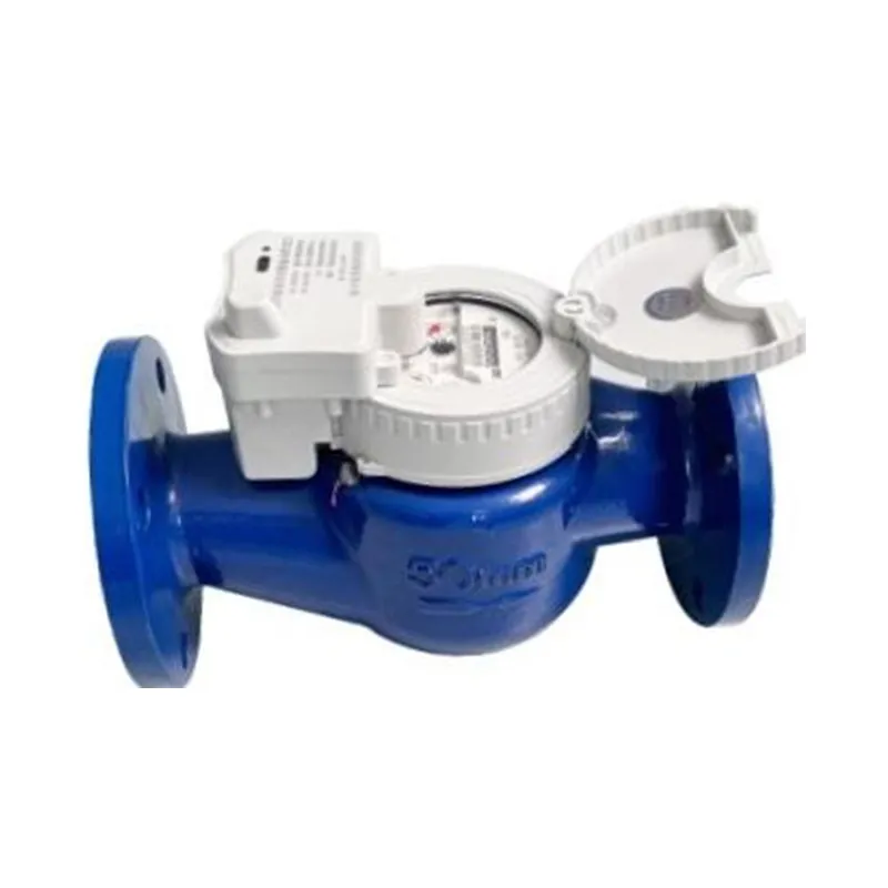 Дистанционный счетчик воды большого диаметра с крыльчаткой турбинного типа