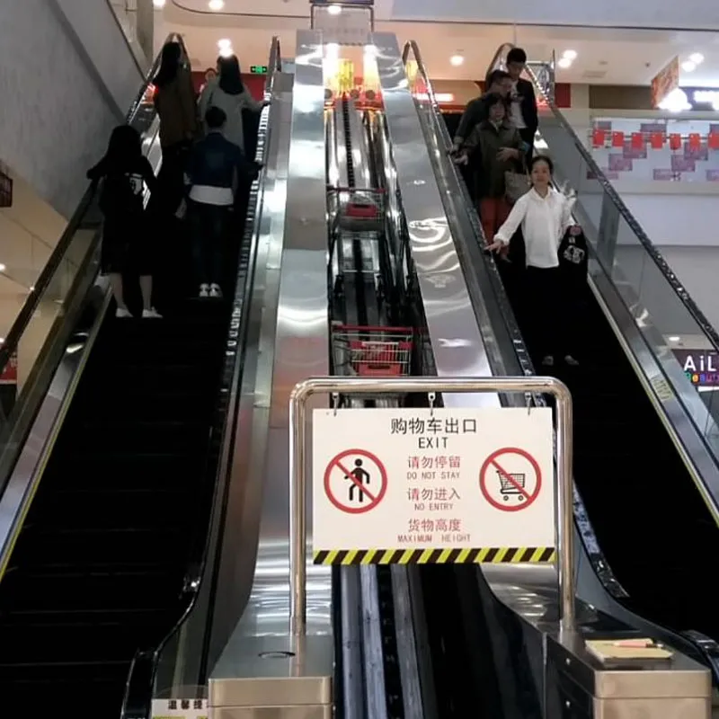 Эскалатор для тележек