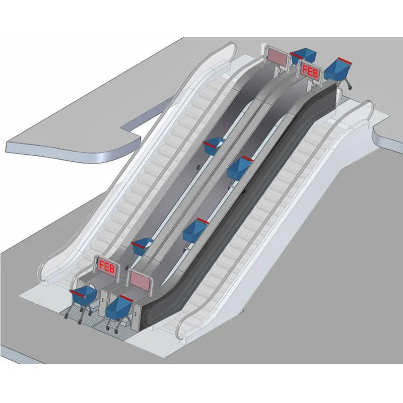 Эскалатор для тележек