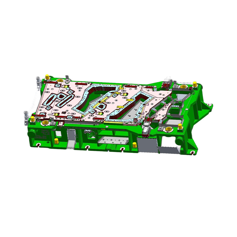 Die for cold stamping of large car body panels