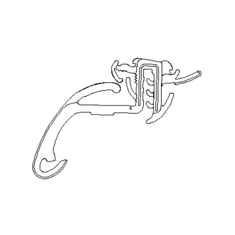 Направляющая стекла европейского типа