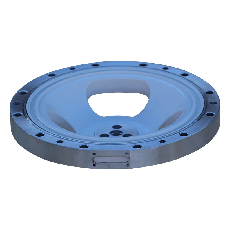 Однополюсный чашечный изолятор с отверстием для газа вогнуто-выпуклого типа