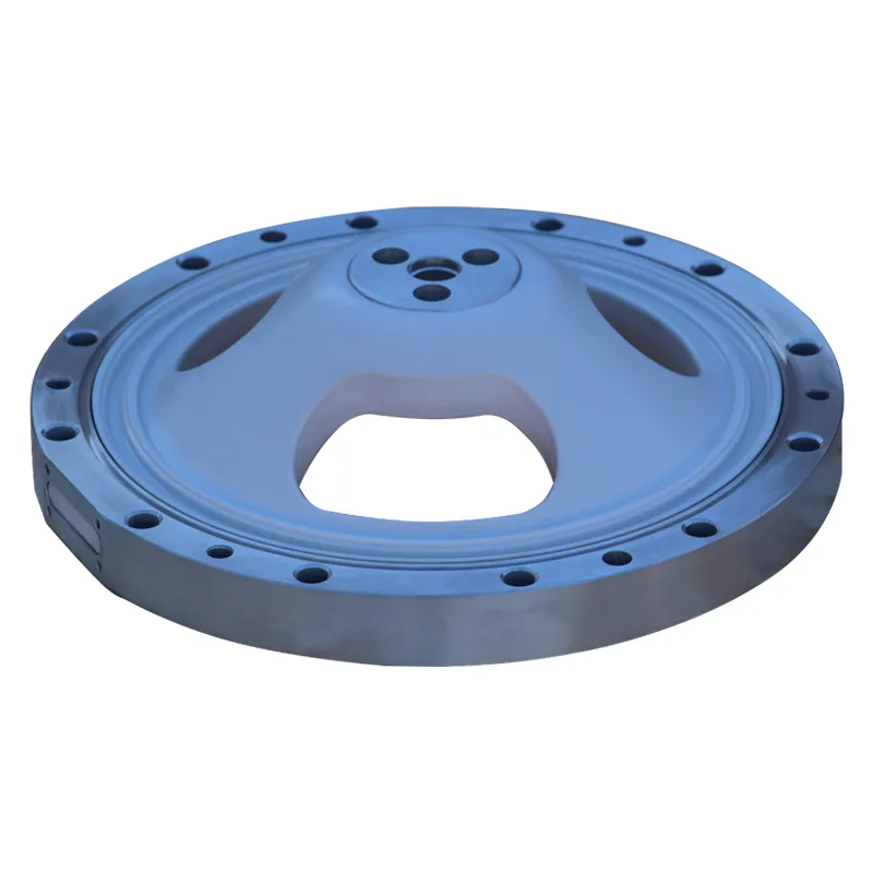 Однополюсный чашечный изолятор с отверстием для газа вогнуто-выпуклого типа