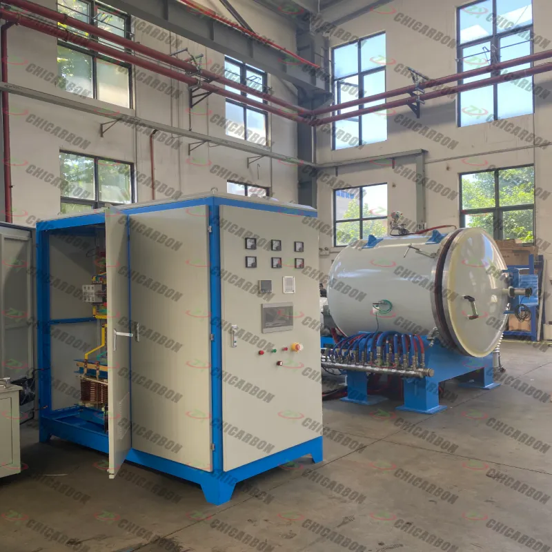 Горизонтальная высокотемпературная вакуумная печь для спекания (1)