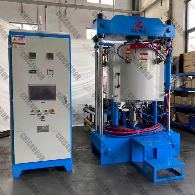 Поставлена ​​горячая прессовальная печь с сопротивлением 500T