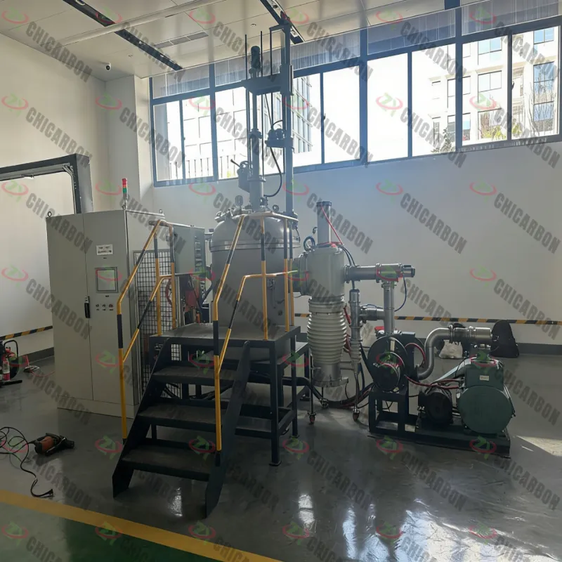 Вакуумная индукционная плавильная печь