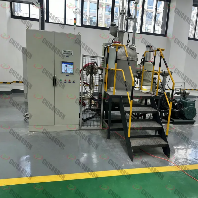 Вакуумная индукционная плавильная печь