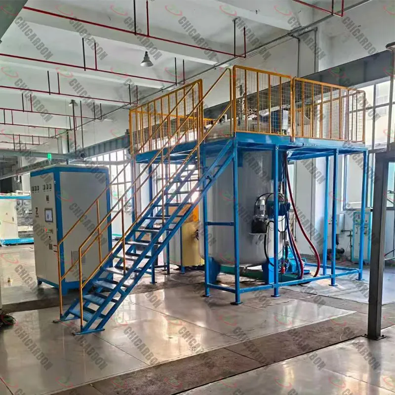 Вертикальная графитизационная печь