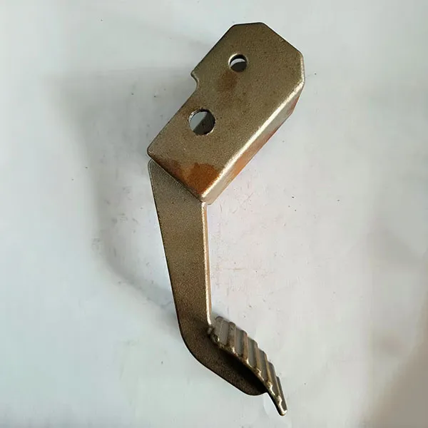 Педаль тормоза подвижного состава рельсового транспорта (комплектующий элемент рабочего механизма)