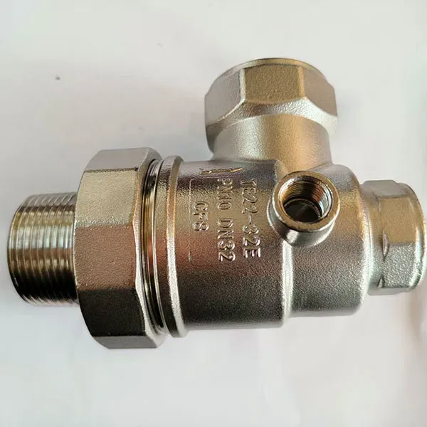 Трёхходовой воздухоотводчик из нержавеющей стали