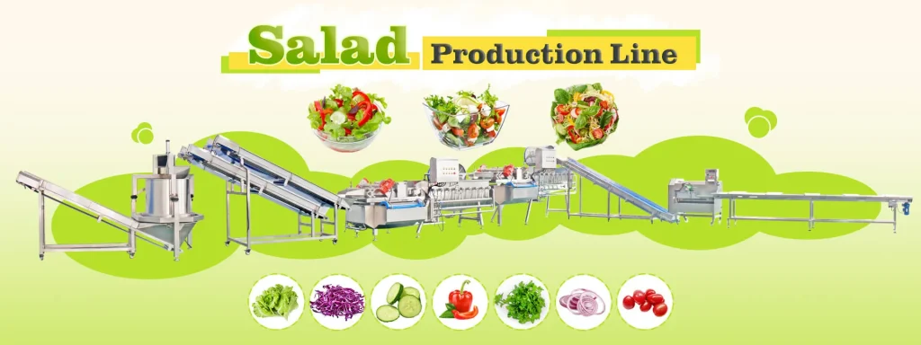 линия по производству салатов