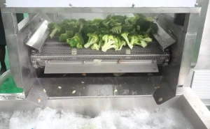 Машина для бланширования брокколи