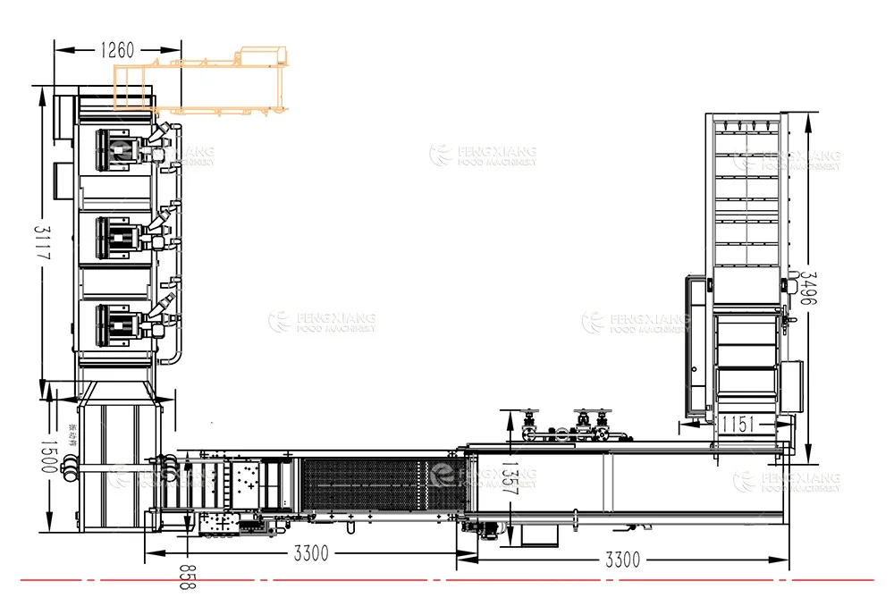линия сладкой кукурузы