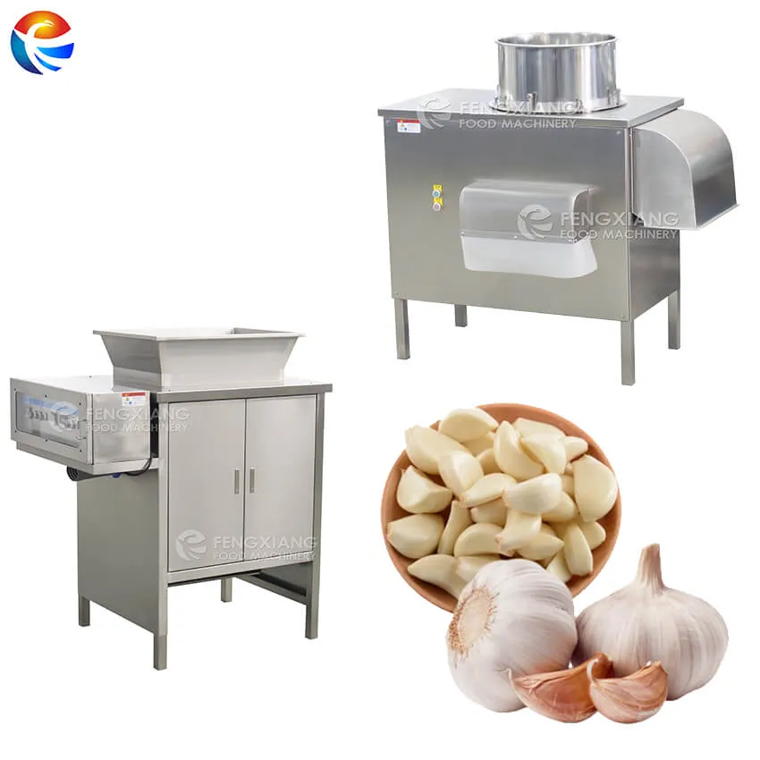 Автоматическая линия для разделения и очистки чеснока — машина для разделения и машина для очистки чеснока