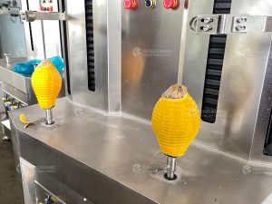 машина для очистки тыквы
