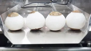 машина для очистки кокосов