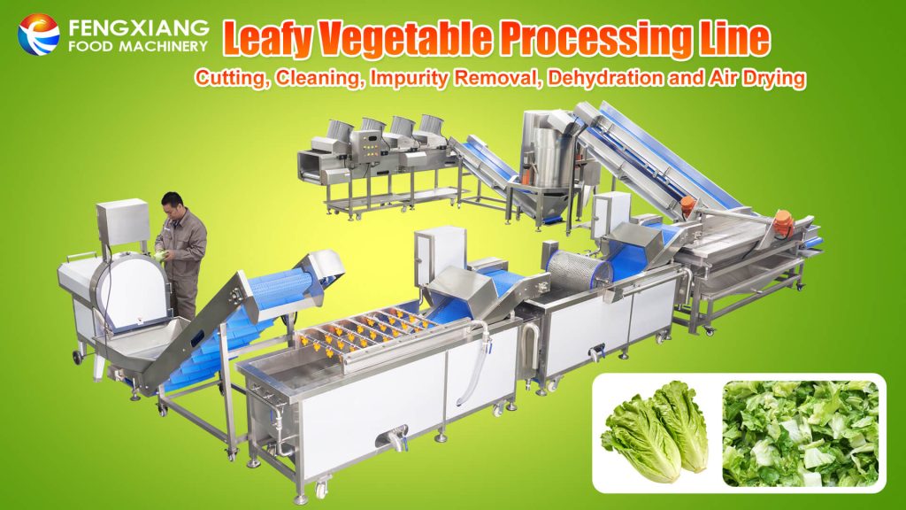 линия для производства свежих салатов промышленная