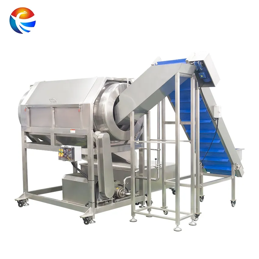 Машина для стирки таро, барабанная машина для мойки корнеплодов