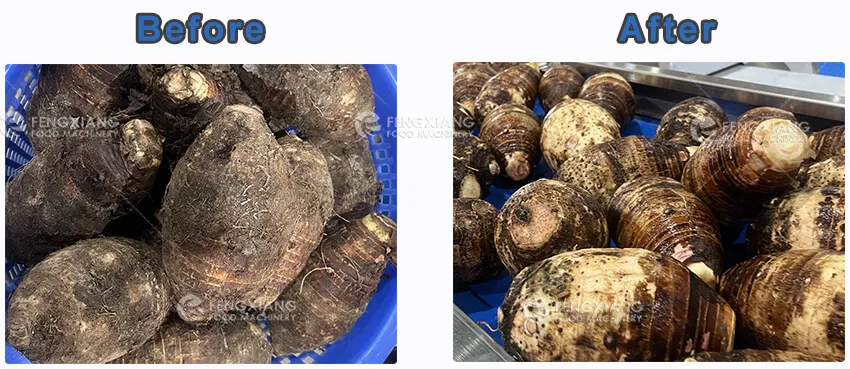 Машина для стирки таро, барабанная машина для мойки корнеплодов