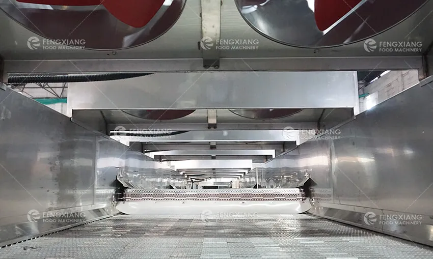 Линия переработки таро с быстрой заморозкой и упаковкой