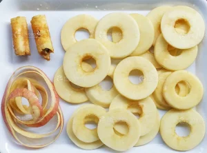 машина для резки яблок