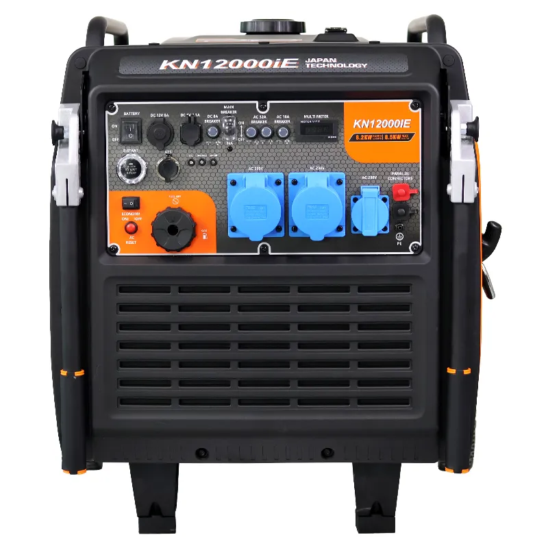 12000ie — портативный тихий инверторный двухтопливный генератор, компактный бытовой мощный бензиновый генератор для уличной торговли и кемпинга