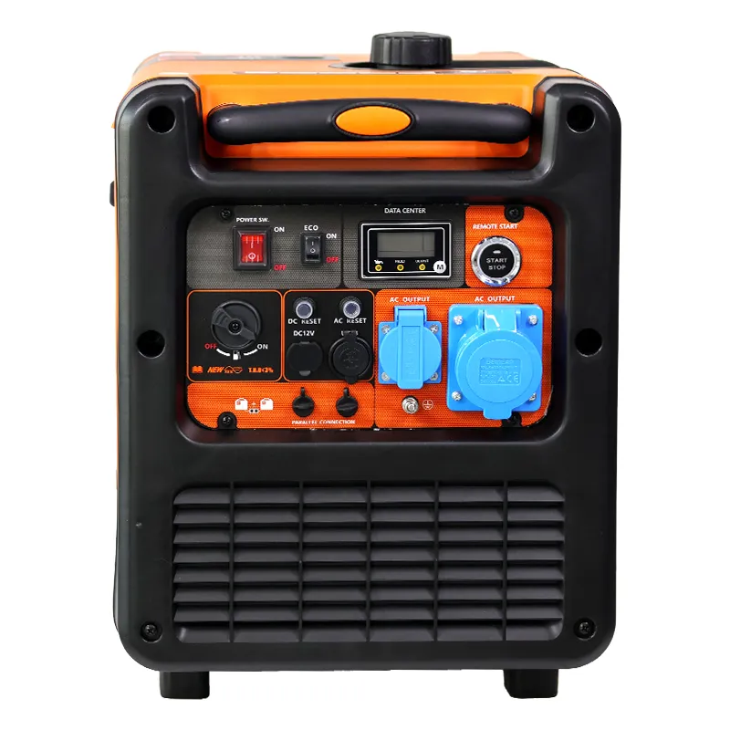 6500IE — портативный тихий инверторный бензиновый генератор (газ / бензин), для дома и кемпинга