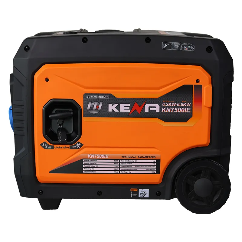 7500ie — сверхтихая инверторная серия 50 Гц, 1,8 кВт, 2 кВт, 2,5 кВт, 3 кВт, 3,5 кВт, 4,5 кВт, 6 кВт, 6,5 кВт, портативный бензиновый генератор