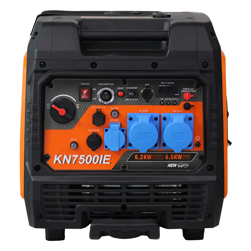 7500ie — сверхтихая инверторная серия 50 Гц, 1,8 кВт, 2 кВт, 2,5 кВт, 3 кВт, 3,5 кВт, 4,5 кВт, 6 кВт, 6,5 кВт, портативный бензиновый генератор