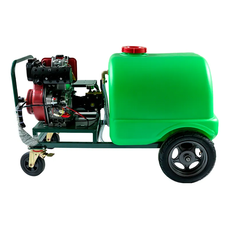 CS-3600DF — бензиновая мойка высокого давления с двигателем, 422 см³, ручная тележка, с баком для воды на 300 л