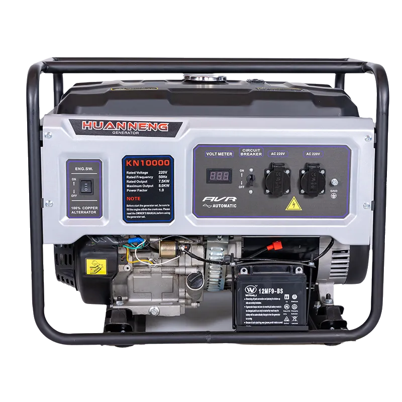 KN-C — портативная бензиновая генераторная установка 3–9 кВт с автоматическим запуском, 4-тактная, с высокой выходной мощностью