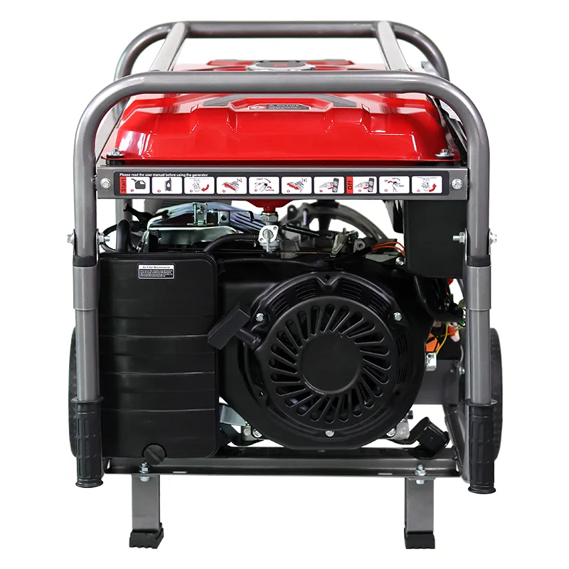 KN12000(высококачественный бензиновый генератор 3–9 кВт, 220 В / 230 В, бытовой бензиновый генератор с электростартером)